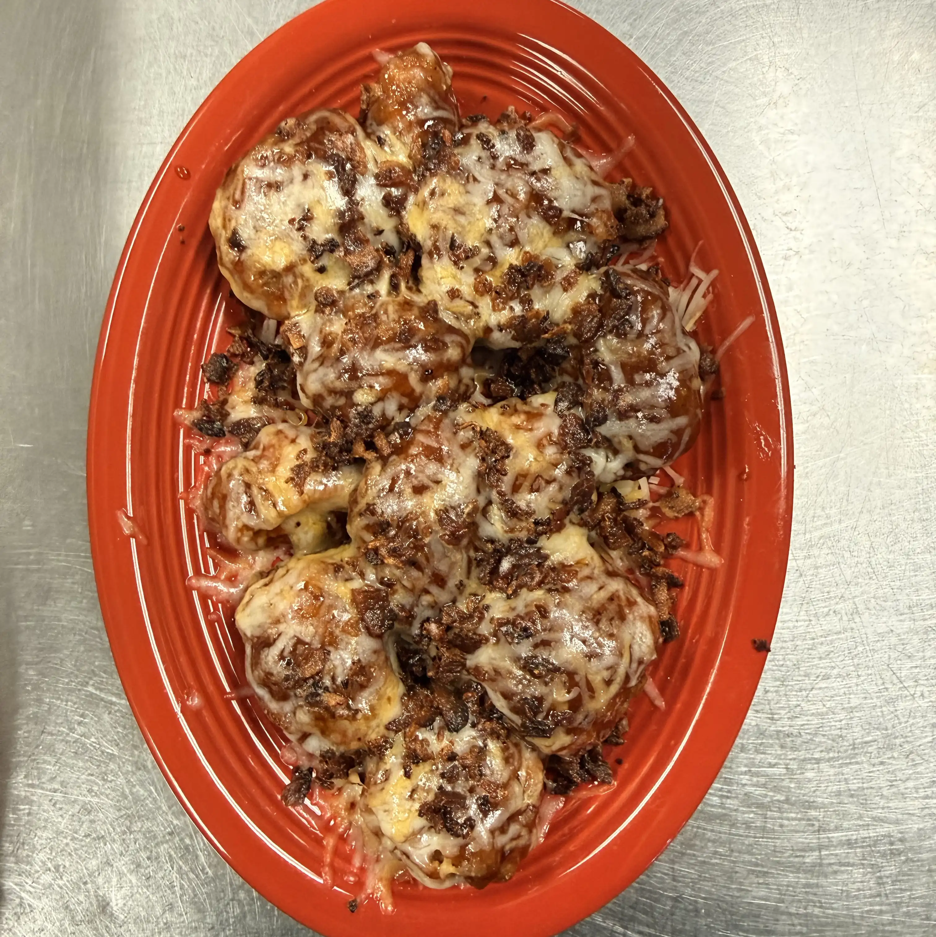 Bacon Cheese Chicken Chunks.