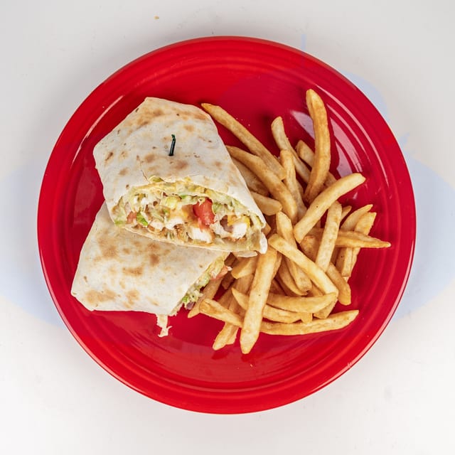 Cheers Chicken Wrap.