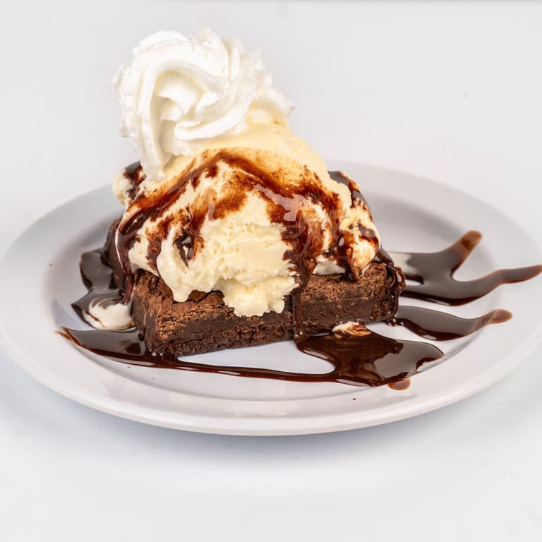 Delicious Brownie Sundae